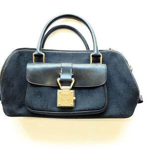 Dooney & Bourke Small Domed Pocket Satchel Black